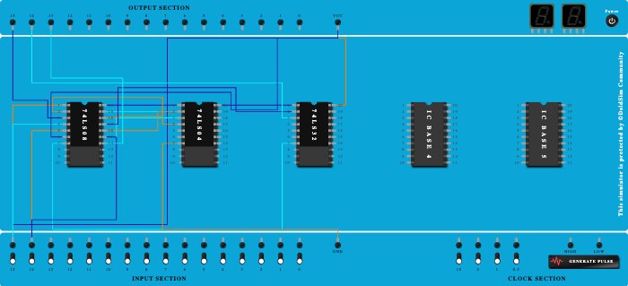 1 bit comparator