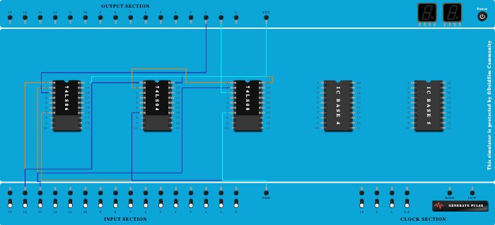 half subtractor