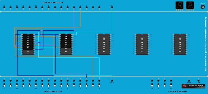 full adder using multiplexer - Copy