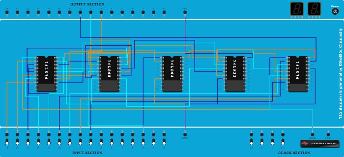 3 bit Synchronous UP and DOWN Counter  - Copy