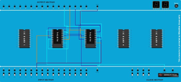 4bit Asynchronous Counter - Copy