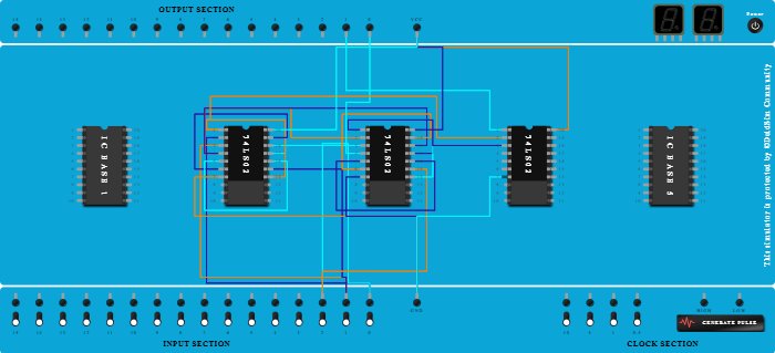 full adder using NOR