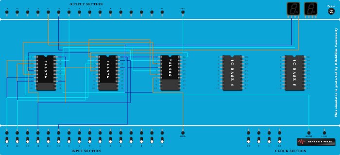 asynchronous up/down counter