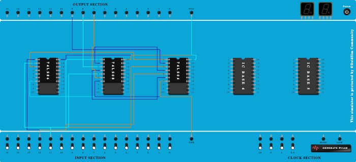 One-bit comparator