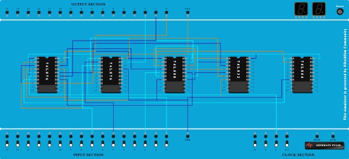 3 bit synchronous up/down counter