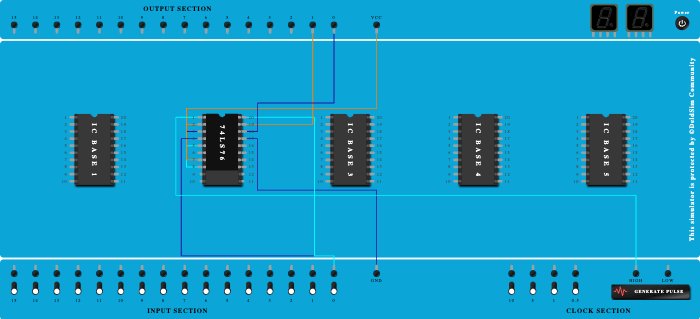 SYCOA105 JK to T flip flop 