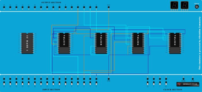 Bcd to excess 3 convertor