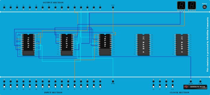 ASYNCHRONOUS UP/DOWN COUNTER