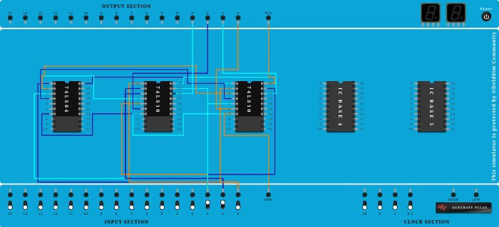 2 to 4 line decoder with enable input - Copy