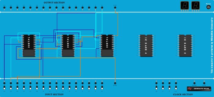 full subtractor using universal gates(nand)  - Copy