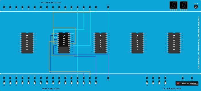 4 bit gray to binary