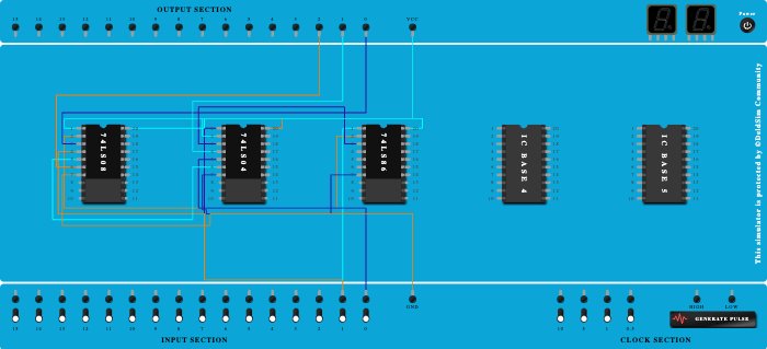 1 bit comparator
