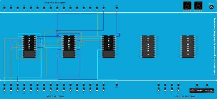 full adder using nor gate - Copy