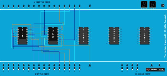 Laboratory 7. Adder-Subtractor