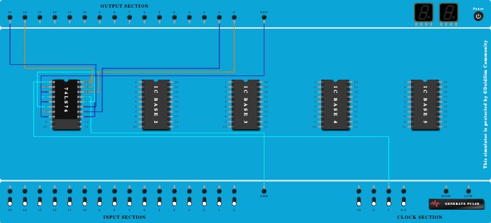 2 BIT UP  AND DOWN COUNTER-2