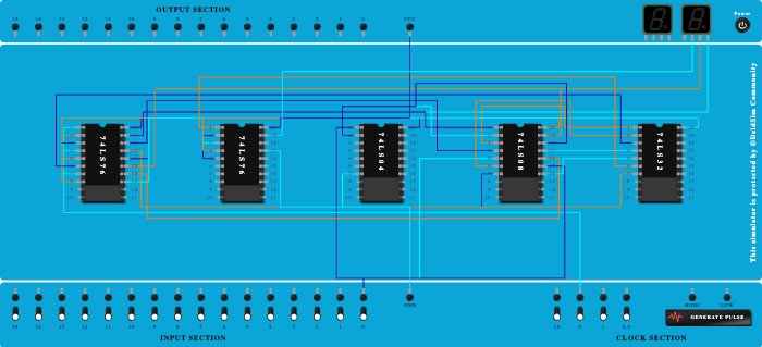 Asynchrounous Up and Down Counter