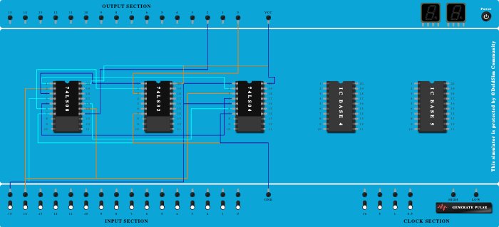 half subtractor