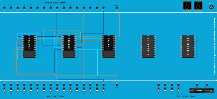 1 bit comparator