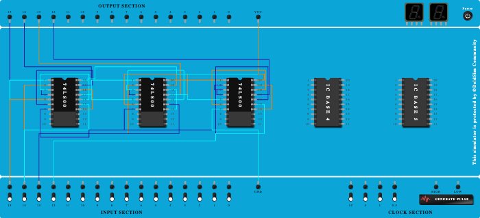 4bit gray to binary
