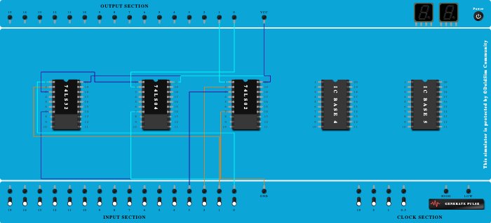 Nor gate implementation