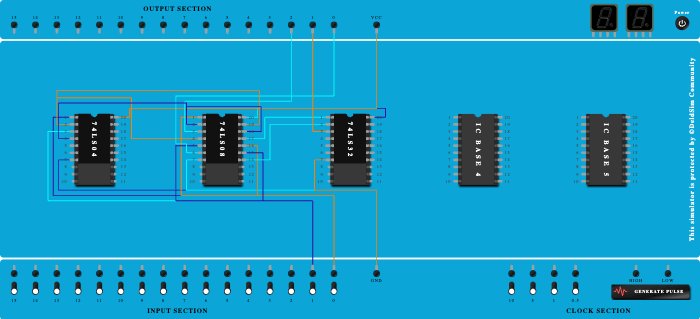1 bit Comparator
