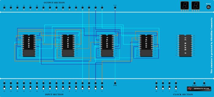 BCD to grey code converter