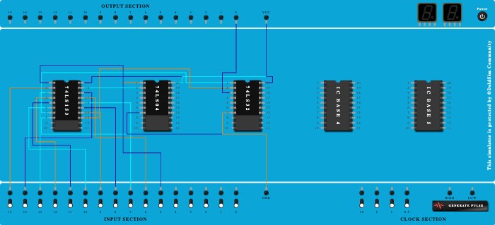 Practical 2,3 8:1 MUX implementation 