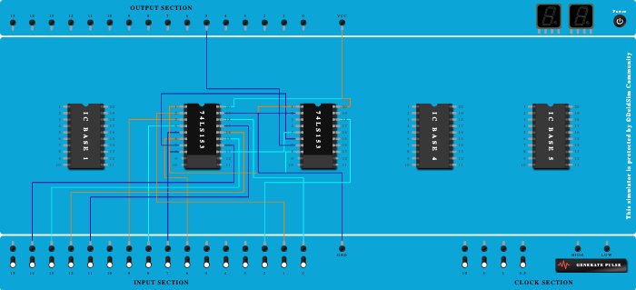 8:1 MUX Circuit