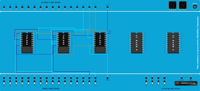 1 bit comparator