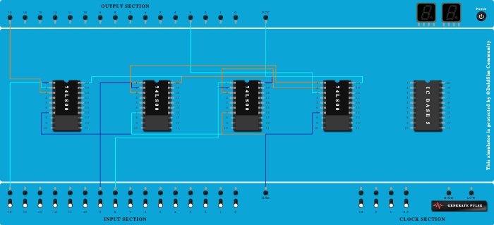NOT & OR Gate using NAND