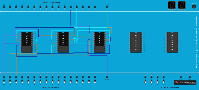 Full subtractor using nor gate - Copy
