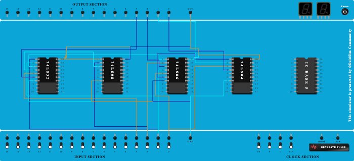 BCD TO EXCESS - 3 CONVERTER