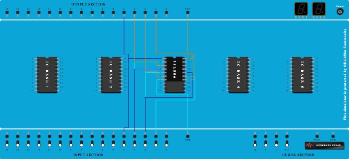 Experiment No : 1 ( Binary to Gray code )