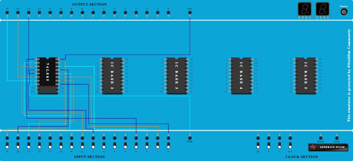 4 bit comparator