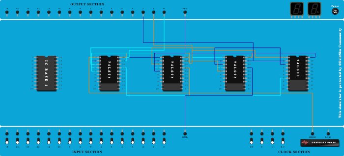 mod6 counter with jk 