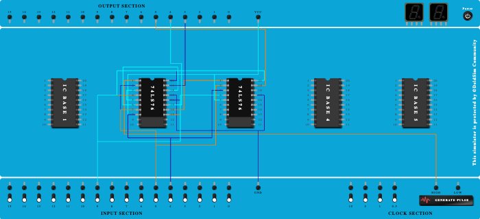 3 bit asynchronous down