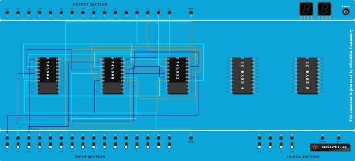 practical 2(BCD to EXCESS-3)
