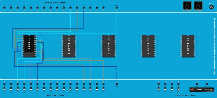 4 bit magnitude comparator 