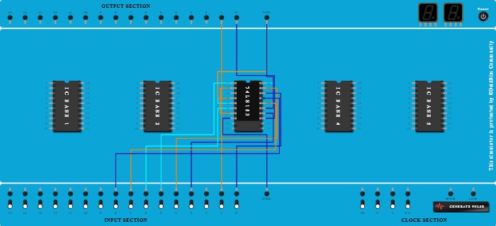 Half Subtracter (multiplexer)