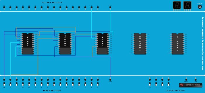  implement 2-input XOR gate using basic gates.