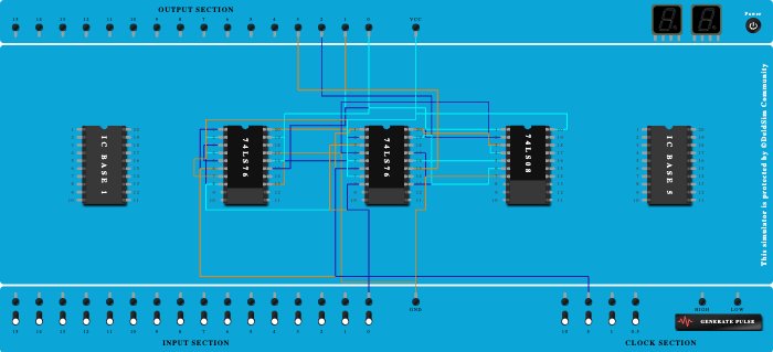4 bit sync up counter - Copy